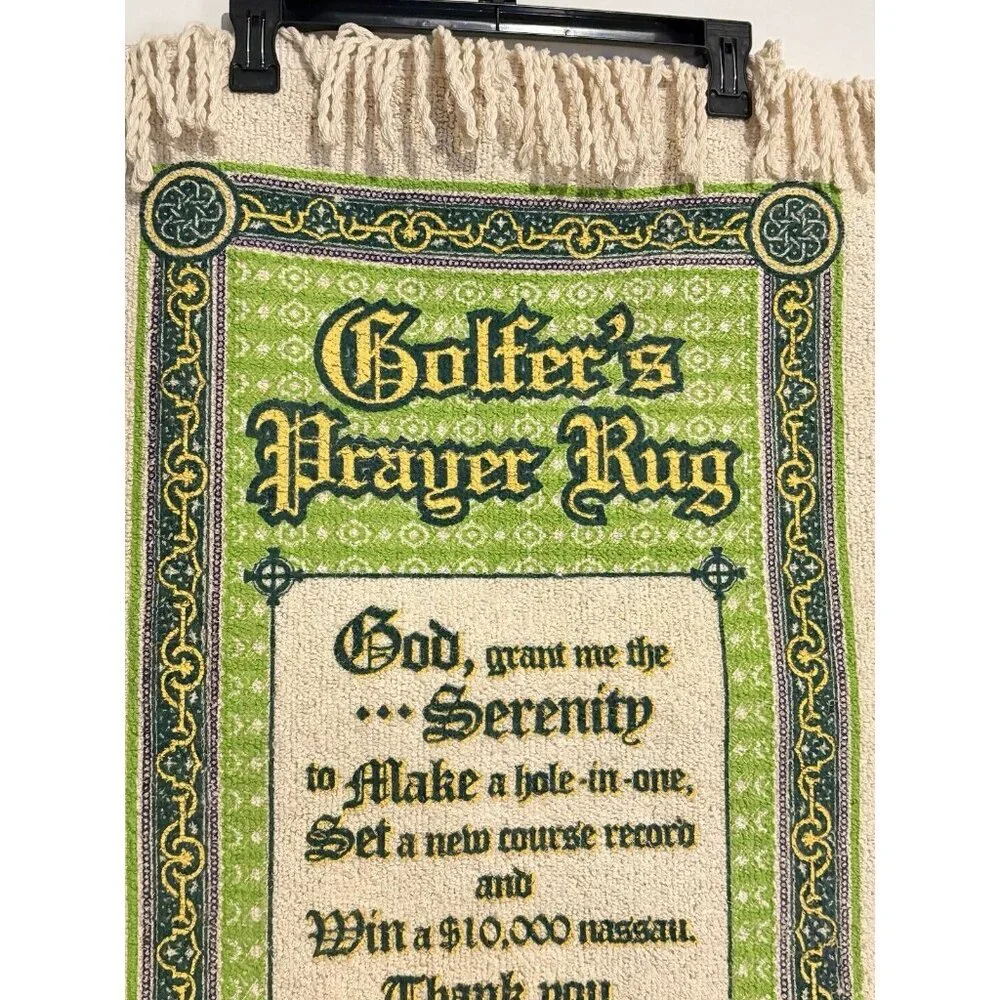 Golfer's Prayer Rug 19